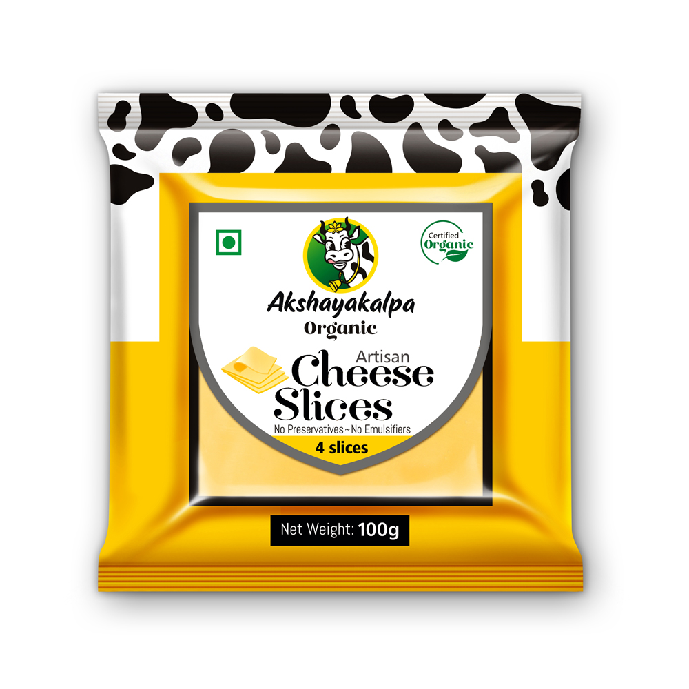 Akshayakalpa Organic Artisan Cheese Slices