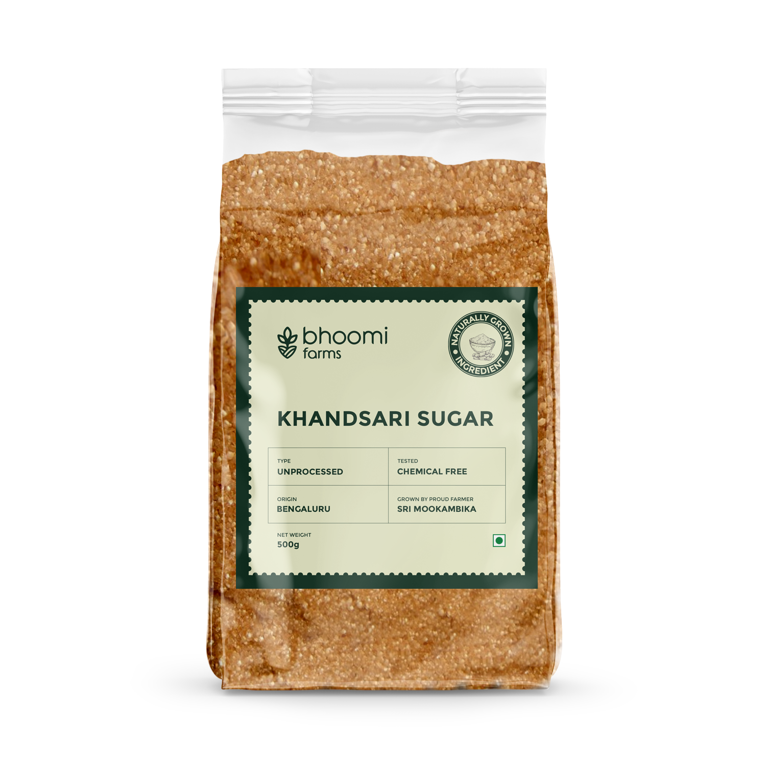Organically grown Khandsari Sugar